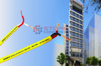 VCMO-LF- 450/750V Dây đôi mềm ovan