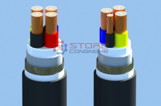CVV/AWA-0,6/1KV và CVV/SWA-0,6/1KV CÁP ĐIỆN LỰC, RUỘT ĐỒNG, CÁCH ĐIỆN PVC, GIÁP SỢI KIM LOẠI, VỎ PVC