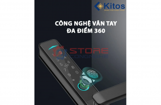 Khóa vân tay cửa nhôm Kitos KT-AL38 PLus (App)
