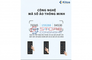 Khóa vân tay cửa nhôm Kitos KT-AL32
