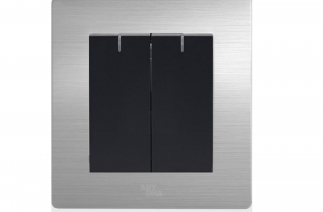 Hạt công tắc đôi, 1 chiều - A77-K02A