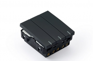 Hạt công tắc ba, 1 chiều - A77-K03A