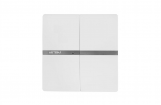 Công tắc LED đôi, 2 chiều - A38-K02B