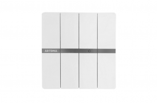 Công tắc LED bốn, 1 chiều - A38-K04A