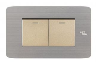 Công tắc đôi, 2 chiều - A89-K02B