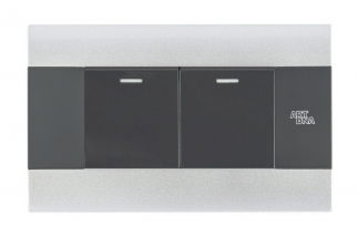 Công tắc đôi 1 chiều - A88-K02A