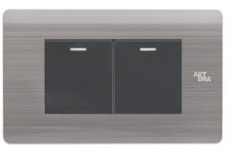 Công tắc đôi, 1 chiều - C8-K02A