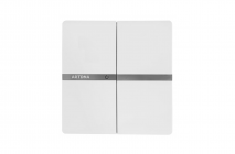 Công tắc LED đôi, 1 chiều - A38-K02A