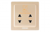 Hạt ổ cắm đôi dành cho máy cạo râu – EE-702-G