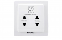Bộ ổ cắm đôi dành cho máy cạo râu – EE-702