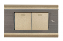 Công tắc đôi, 1 chiều - C9-K02A