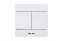 Bộ công tắc đôi 1 chiều – EC-102