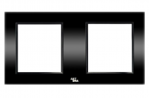 Mặt viền đôi liền kính đen - A78-P19M (A78-M2)