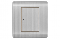 Công tắc LED đơn, 2 chiều - A66S-BK1B