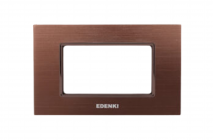 Mặt nhôm nguyên khối màu nâu đỏ – ED-AB