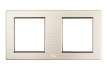 Mặt viền đôi liền nhôm vàng - A78-P19A (A78-N2)