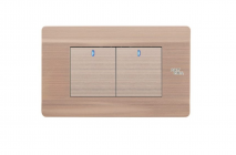 Công tắc LED đôi, 2 chiều - A85-K2B