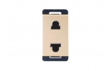 Hạt ổ cắm đơn 2 chấu 10A – ED-002