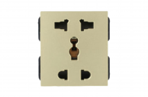 Hạt ổ cắm đôi 3 chấu – EL-005