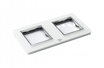 Mặt viền đôi liền kính trắng - A78-19F (A78M-K2)