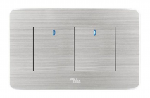Công tắc LED đôi, 2 chiều - A89-K2B